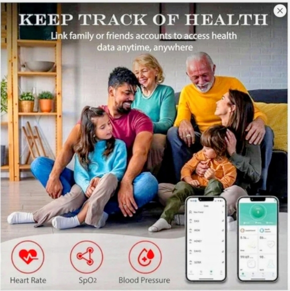 Size 10 Mens Black Smart Ring - Picture 6 of 7